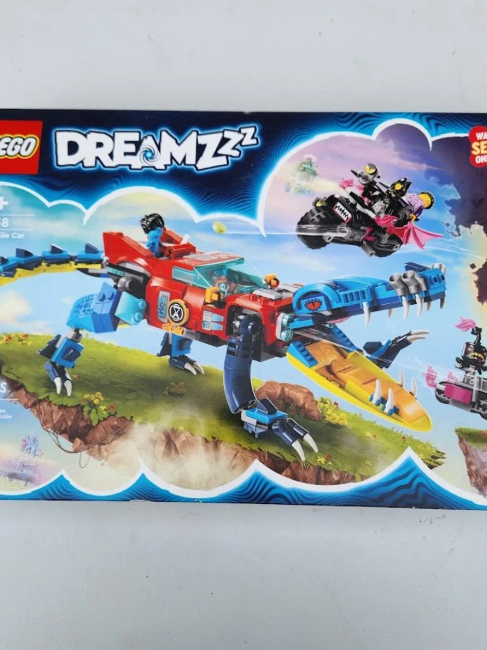 NEW LEGO DREAMZzz Crocodile Off-Road Car Truck Boat 71458 Minifigures 494 Pieces